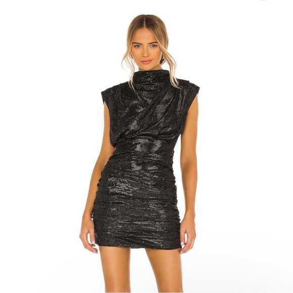 Line & Dot Dresses & Skirts - Line & Dot Laura Sparkley Dress in Black Size M